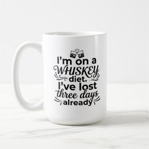 Café Caneca Clássica 15 oz Citação de Uísque para Amant
