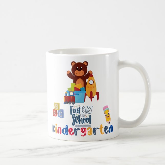 Café Caneca Clássica, 325 ml, primeiro dia de aula (Direita)