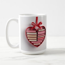 Café Caneca Clássica Amante de Livros Caixa de Presente