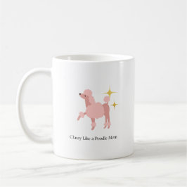 Café Caneca Clássica como uma Mãe de Poodle, 11 oz
