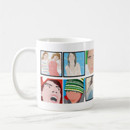 Café Caneca clássica customizável de Instagram 12-Photo