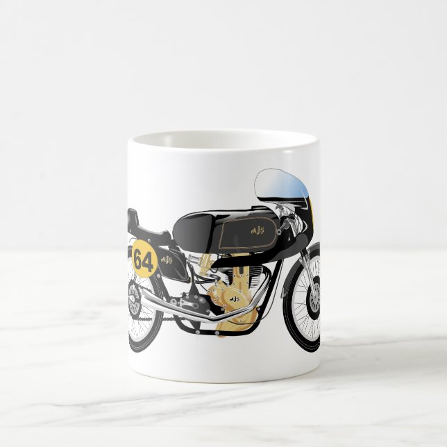 Café Caneca clássica da motocicleta de AJS 7R (Centro)