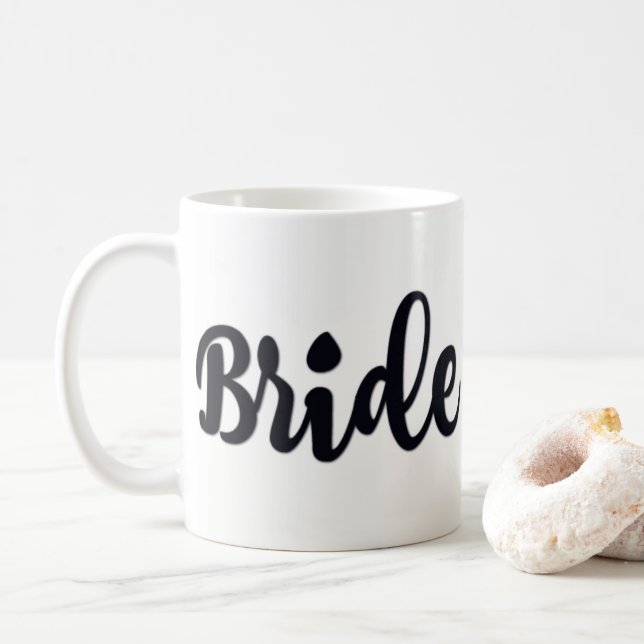 Café caneca clássica da noiva de 11 onças (Com Donut)