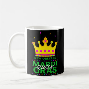 Café Caneca Clássica da Rainha do Mardi Gras de Nova Or