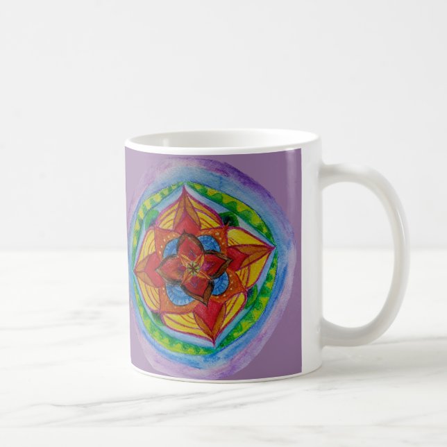 Café Caneca Clássica de 330ml com Desenho a Lápis Manda (Direita)