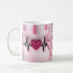 Café Caneca Clássica de 330ml Enfermeira Personalizada
