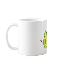 Caneca Clássica de Amor de Abacate e Nacho, 325 ml