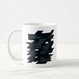 Café Caneca Clássica de Arte Glitch