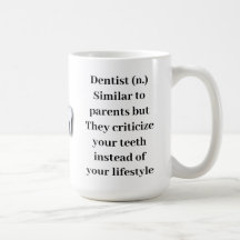 Caneca clássica de dentista