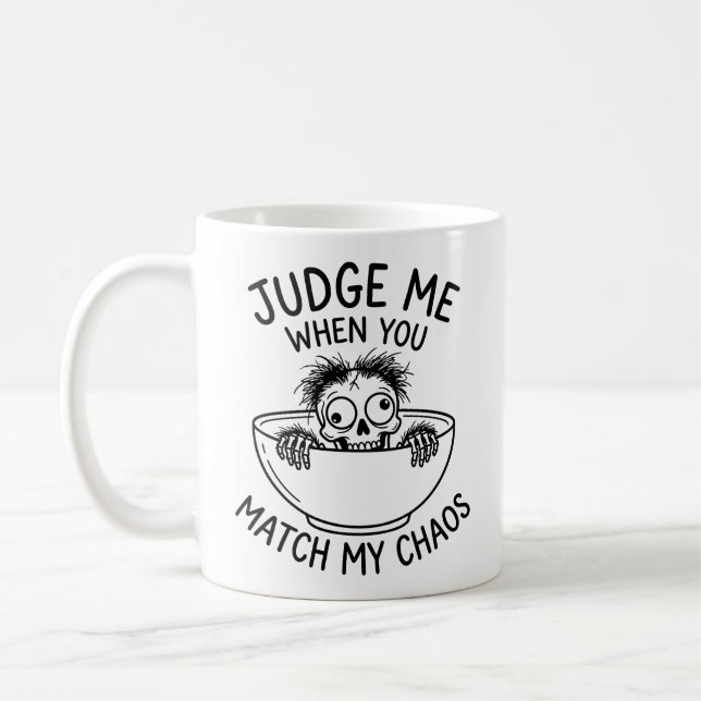 Café Caneca Clássica de Guaxinim Excêntrico para Amante (Esquerda)