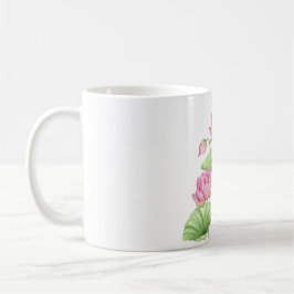 Café Caneca Clássica de Lançamento Estético Lótus Aquar