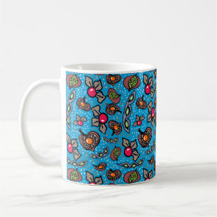 Café Caneca Clássica de Sementes Azuis