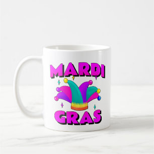 Café Caneca Clássica do Chapéu de Bobo do Carnaval de M