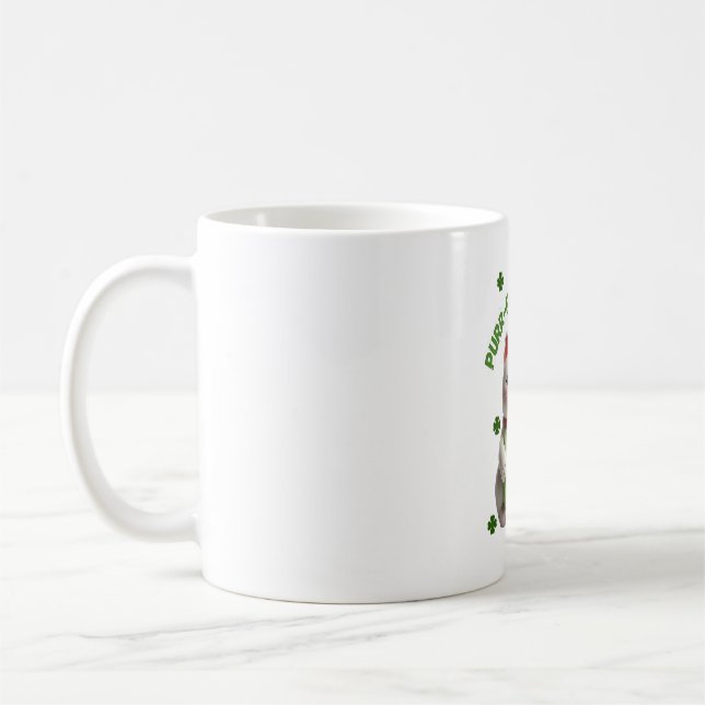 Café Caneca Clássica personalizada de gato, 11 oz (Esquerda)