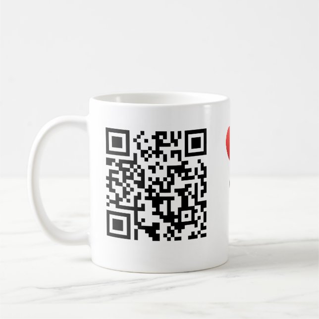 Café Caneca Clássica QR "Minha História de Amor" Intera (Esquerda)