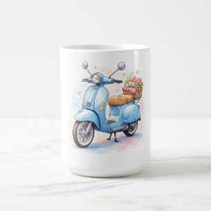 Café Caneca Clássica Vespa Projeto de Moto Esportiva Vi