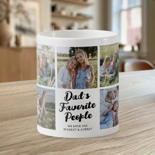 Café Caneca Colagem de Fotos 9 Pessoas Favoritas do Pap