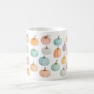 Café Caneca Colorida de Abóbora de Outono, Caneca de Ca