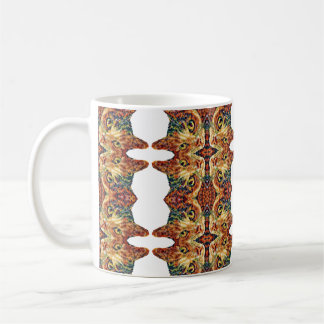 Café Caneca Colorida de Gato Fofo