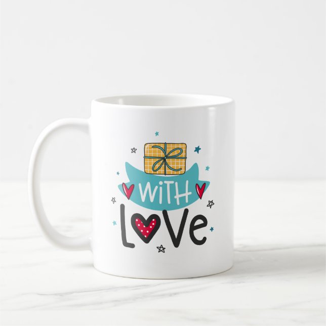 Café Caneca com 2 Designs de Natal (Esquerda)