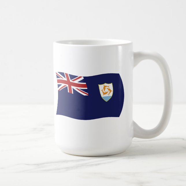 Café Caneca com a Bandeira de Anguilla (Direita)