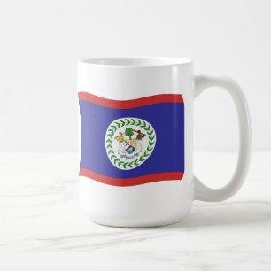 Café Caneca com a Bandeira de Belize