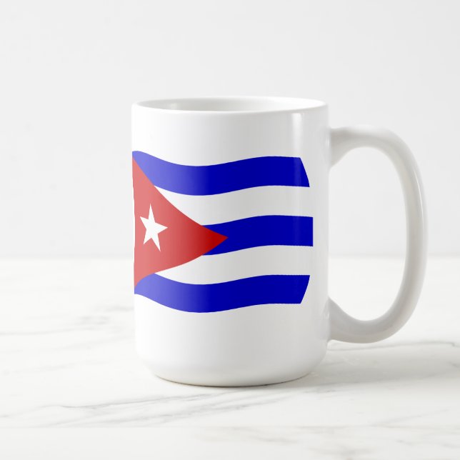Café Caneca com a Bandeira de Cuba (Direita)