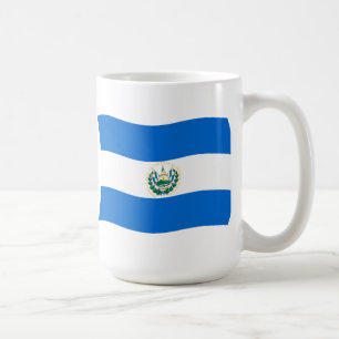 Café Caneca com a Bandeira de El Salvador
