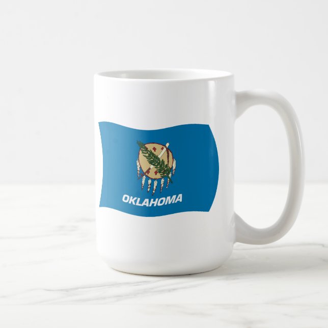 Café Caneca com a Bandeira de Oklahoma (Direita)