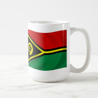 Café Caneca com a Bandeira de Vanuatu