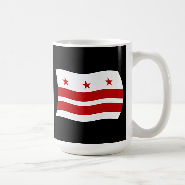 Café Caneca com a Bandeira de Washington D.C. (Direita)