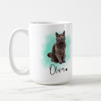 Café Caneca com Arte de Gato Fofo – Presente para Amant