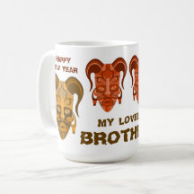 CANECA COM ARTE DE MÁSCARA TARDICIONAL