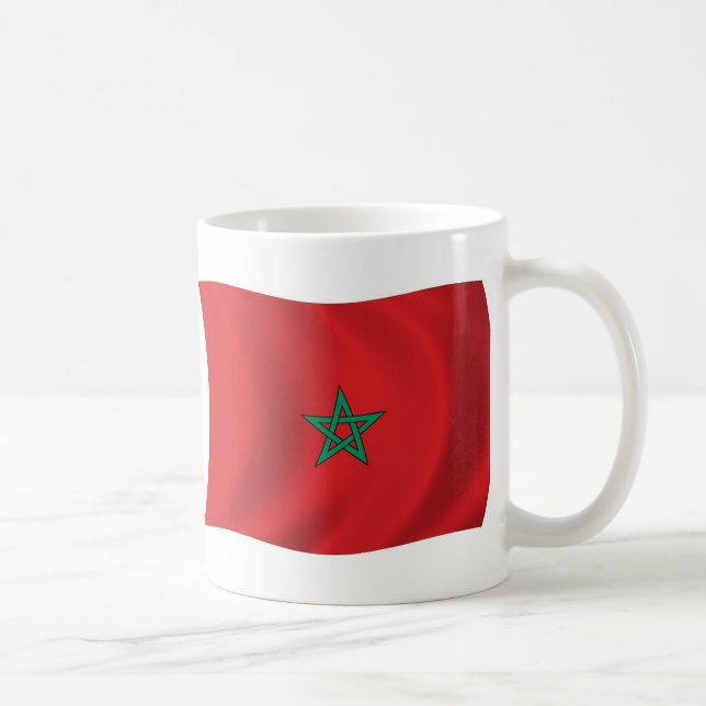 Café Caneca com Bandeira de Marrocos (Direita)