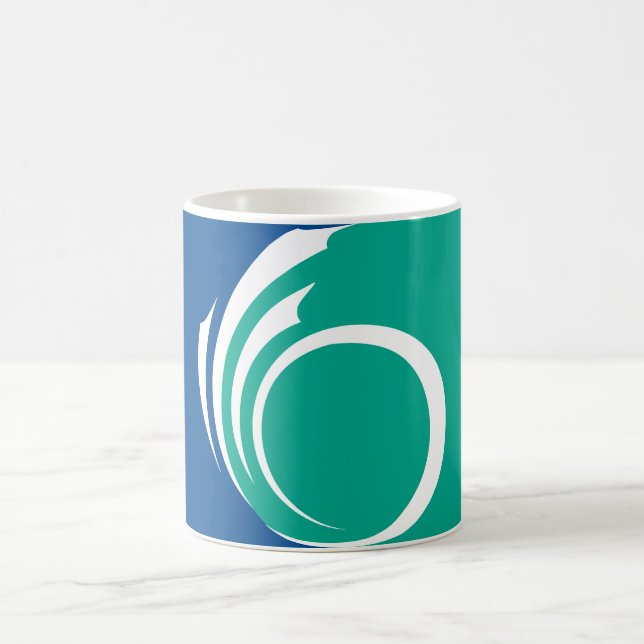 Café Caneca com Bandeira de Ottawa, Canadá (Centro)