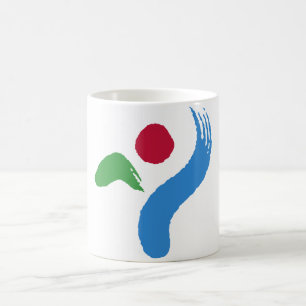 Café Caneca com Bandeira de Seul, Coreia do Sul