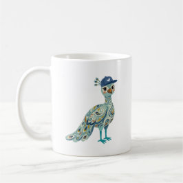 Café Caneca com Boné de Beisebol de Pata Feminina Fofa