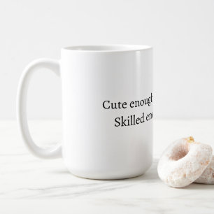 Café Caneca com citação engraçada de Enfermeira