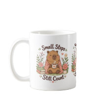 Caneca com Citação Positiva de Capivara Fofa