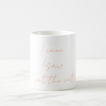 Caneca com Ditado de Gato