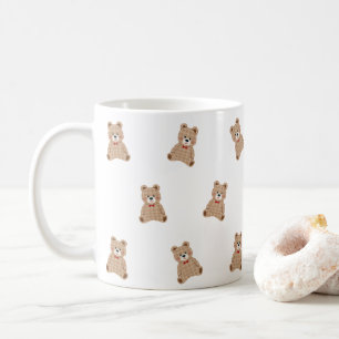 Café Caneca com Estampa de Urso Teddy Fofo – Presente A