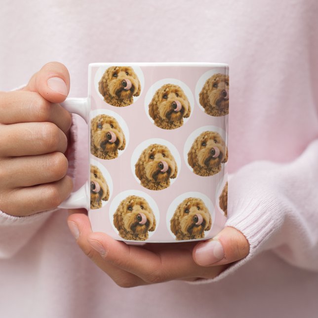 Café Caneca com Foto Personalizada de Cachorro | Presen (Criador carregado)