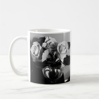 Café Caneca com impressão de foto de rosa