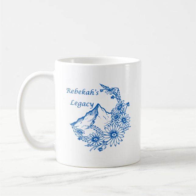 Café Caneca com Logotipo do Legado de Rebekah (Esquerda)