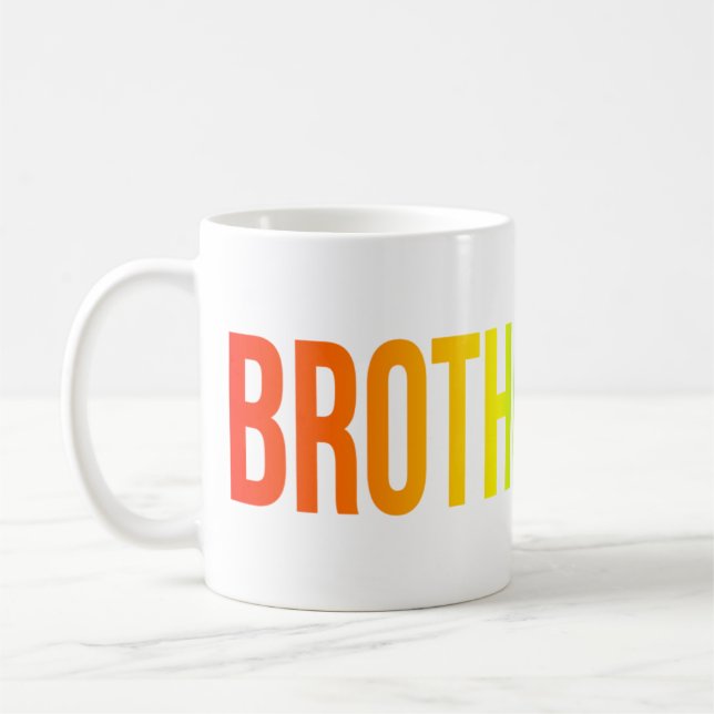 Café Caneca com Marca de Irmandade Arco-íris (Esquerda)
