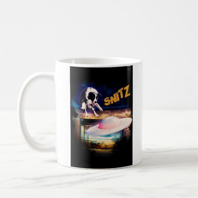 Café caneca com nitz do Reparo de Saucer de Bob (Esquerda)