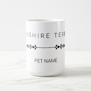 Café Caneca com Nome Personalizado de Yorkie - Yorkshir
