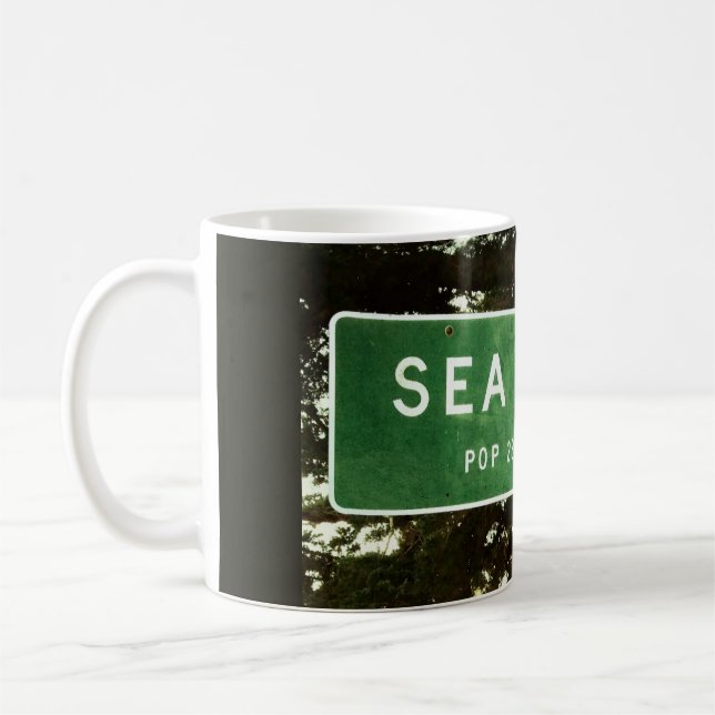 Café Caneca com Placa Icônica de Sea Ranch (Esquerda)
