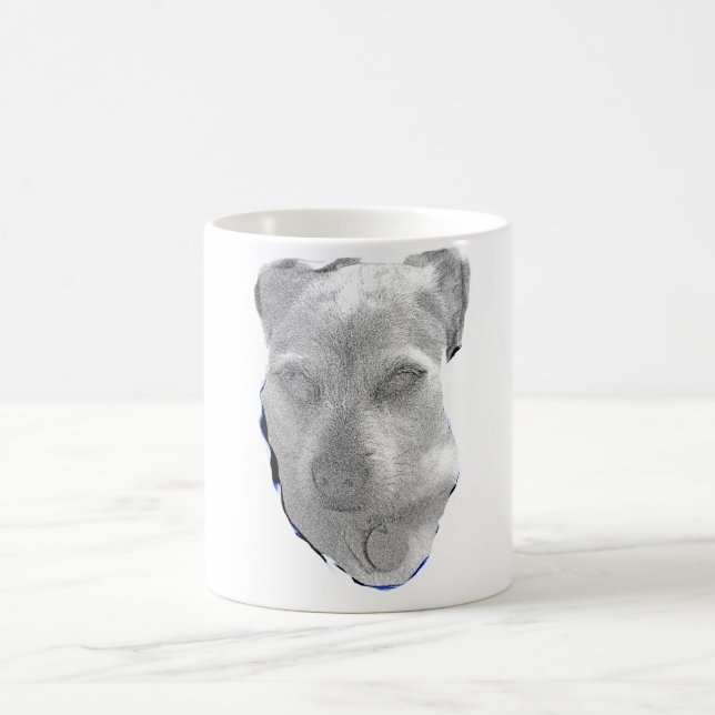 Café Caneca com Retrato Personalizado de Cachorro – Pre (Centro)
