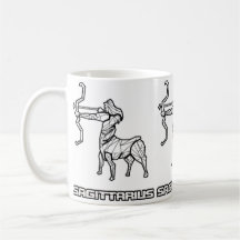 Caneca com Signo de Sagitário